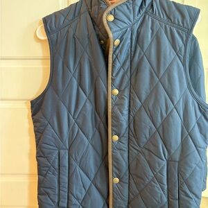 Men's Quilted Navy Vest